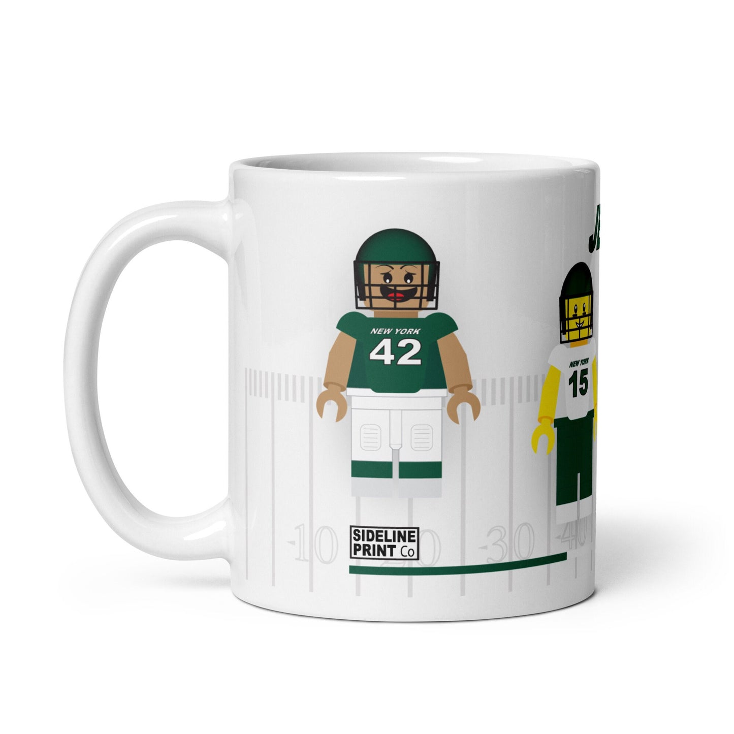 New York Jets Block Men Team Mug