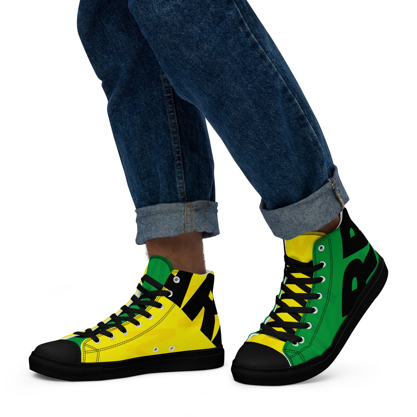 Men’s high top canvas shoes - Man United 'Newton Heath'