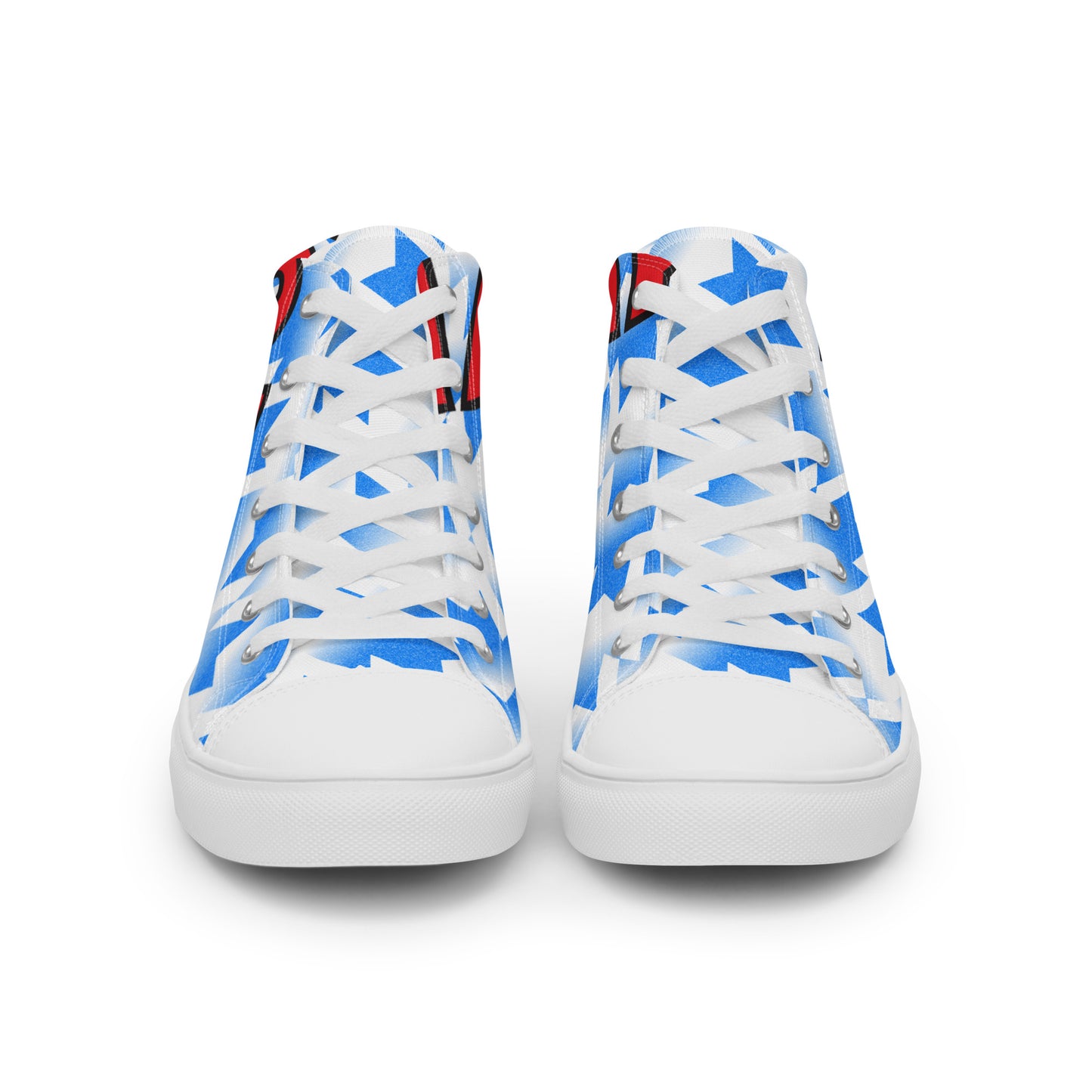 Men’s high top canvas shoes - Man United Snowlflake