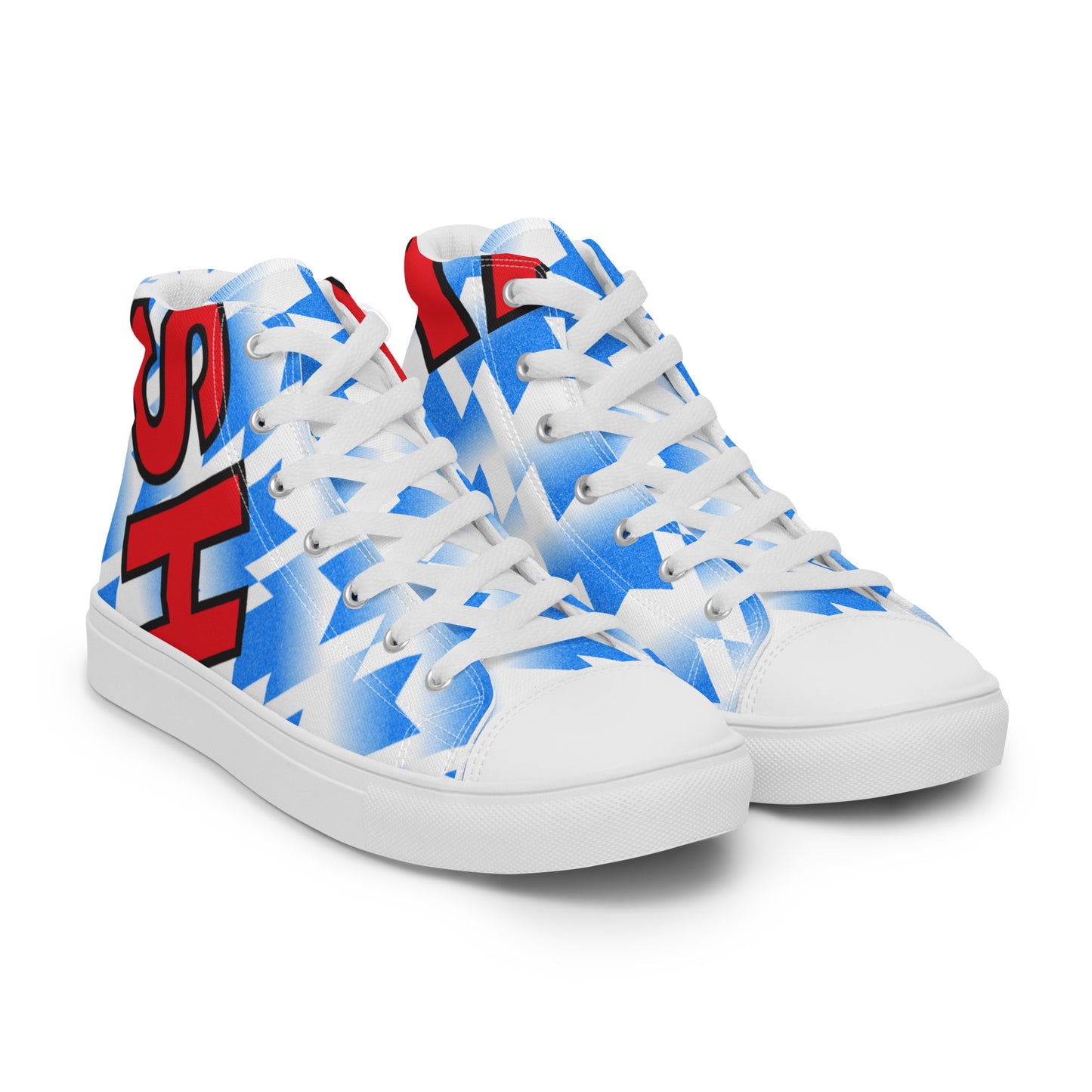 Men’s high top canvas shoes - Man United Snowlflake