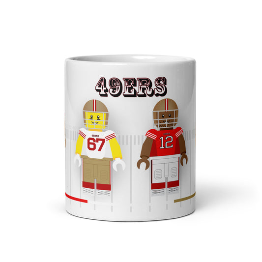 San Francisco 49ers Block Men Team Mug