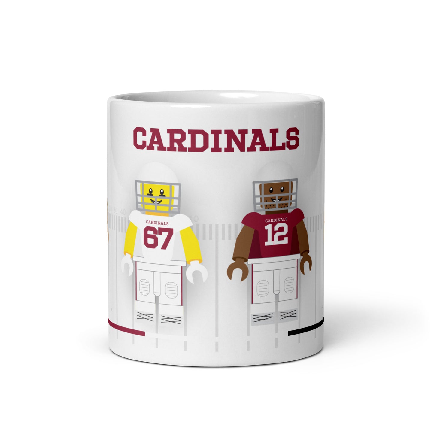 Arizona Cardinals Lego Team Mug