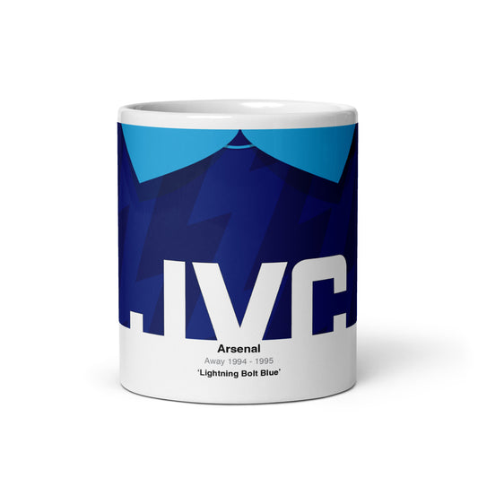 Arsenal Supporters Mug - Blue Lightning