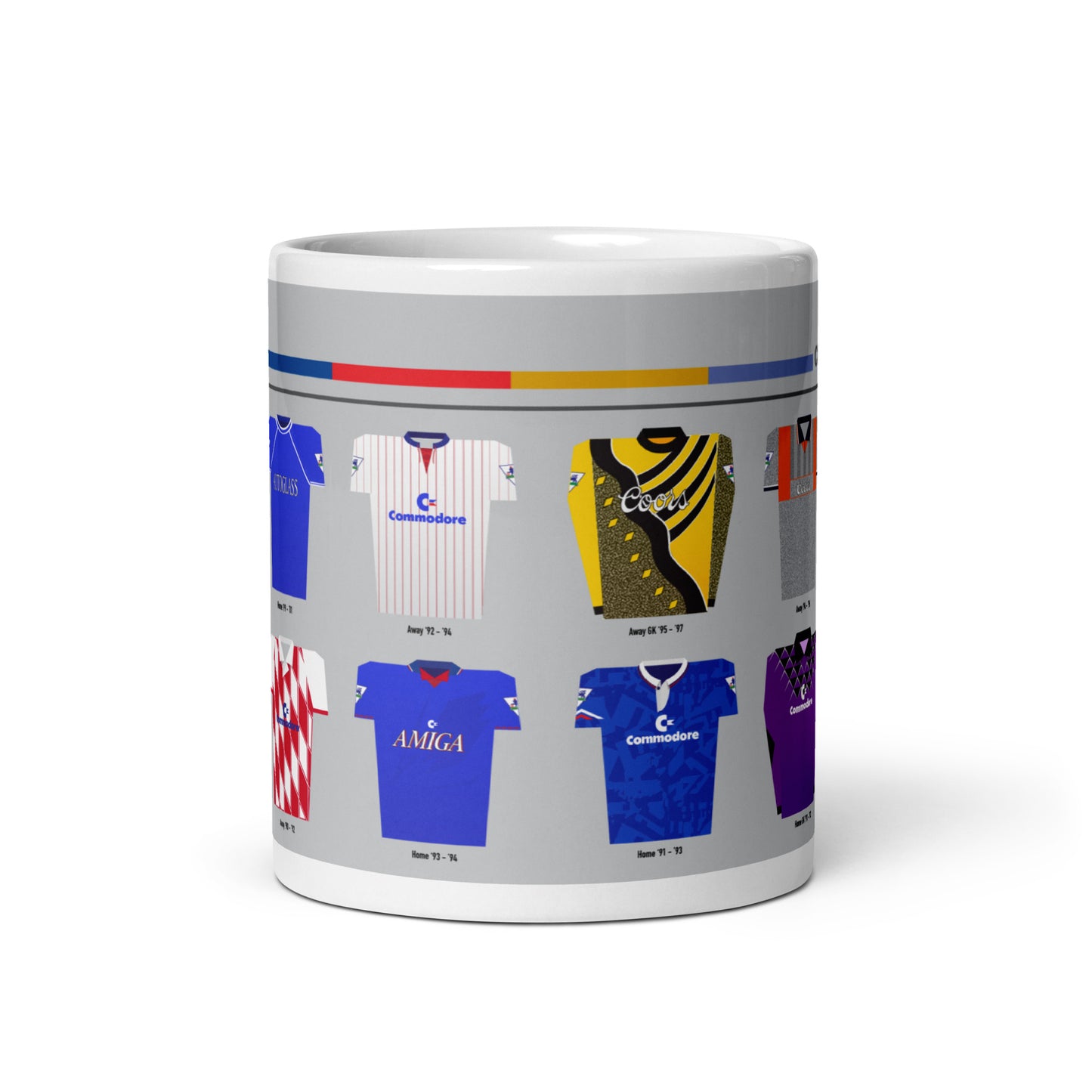 Chelsea Classic 90's Kits Mug