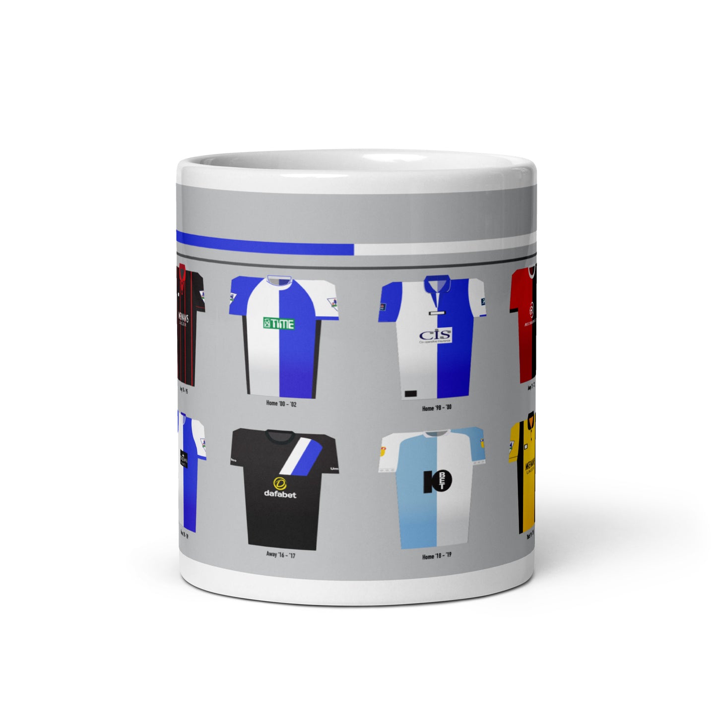 Blackburn Rovers Classic Kits Mug