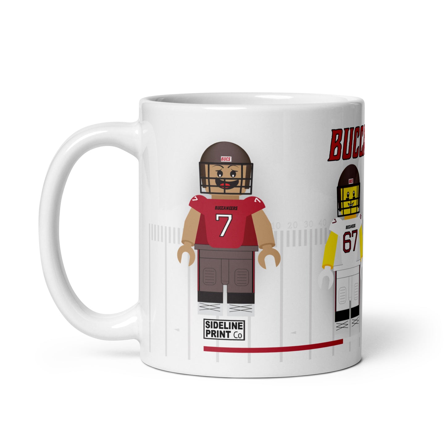 Tampa Bay Buccaneers Lego Team Mug