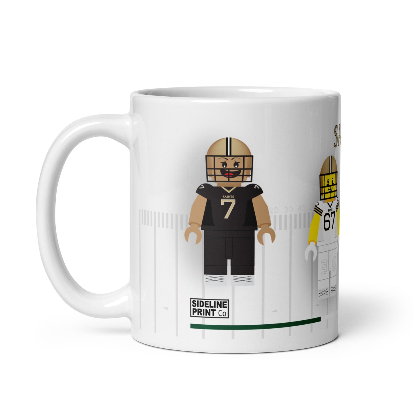 New Orleans Saints Lego Team Mug