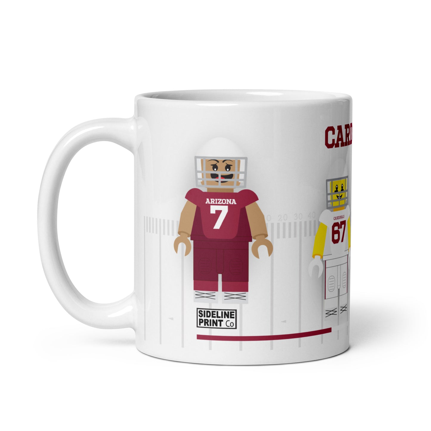 Arizona Cardinals Lego Team Mug