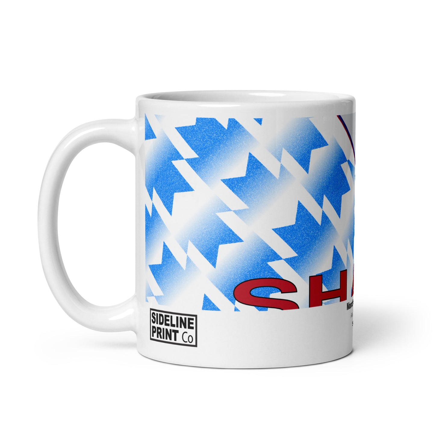 Manchester United Supporters Mug - Snowflake Away Kit