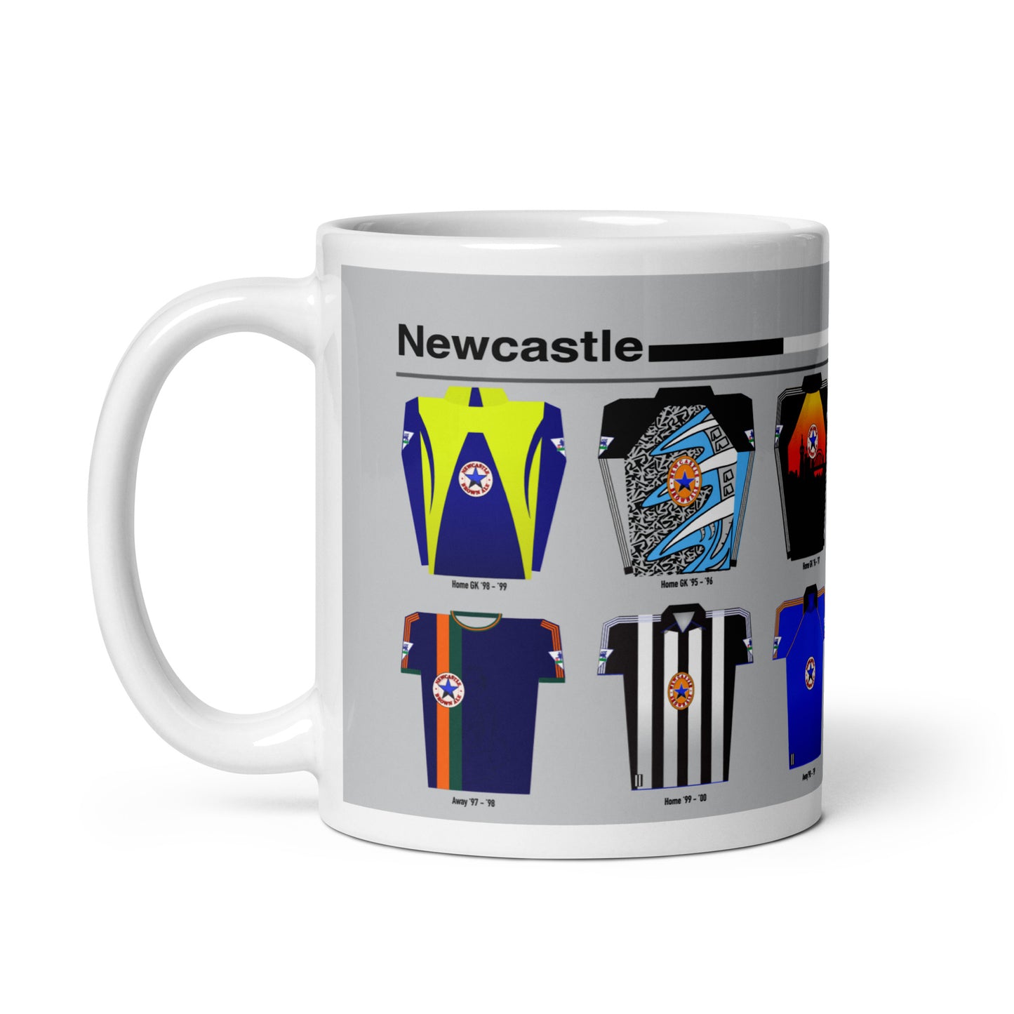 Newcastle Classic 90's Kits Mug