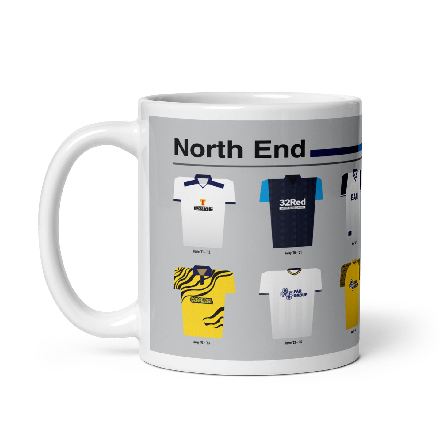 Preston North End Classic Kits Mug