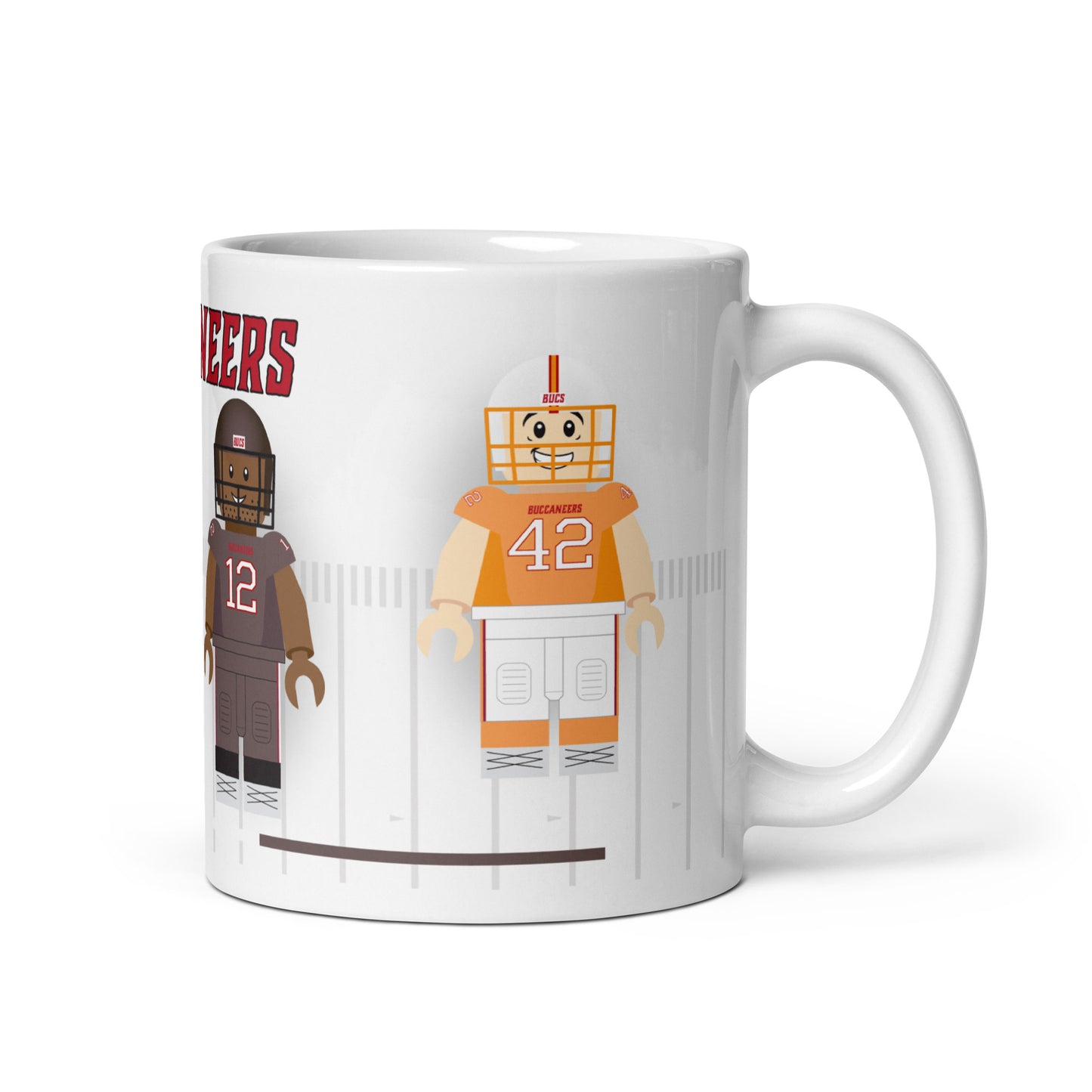 Tampa Bay Buccaneers Lego Team Mug