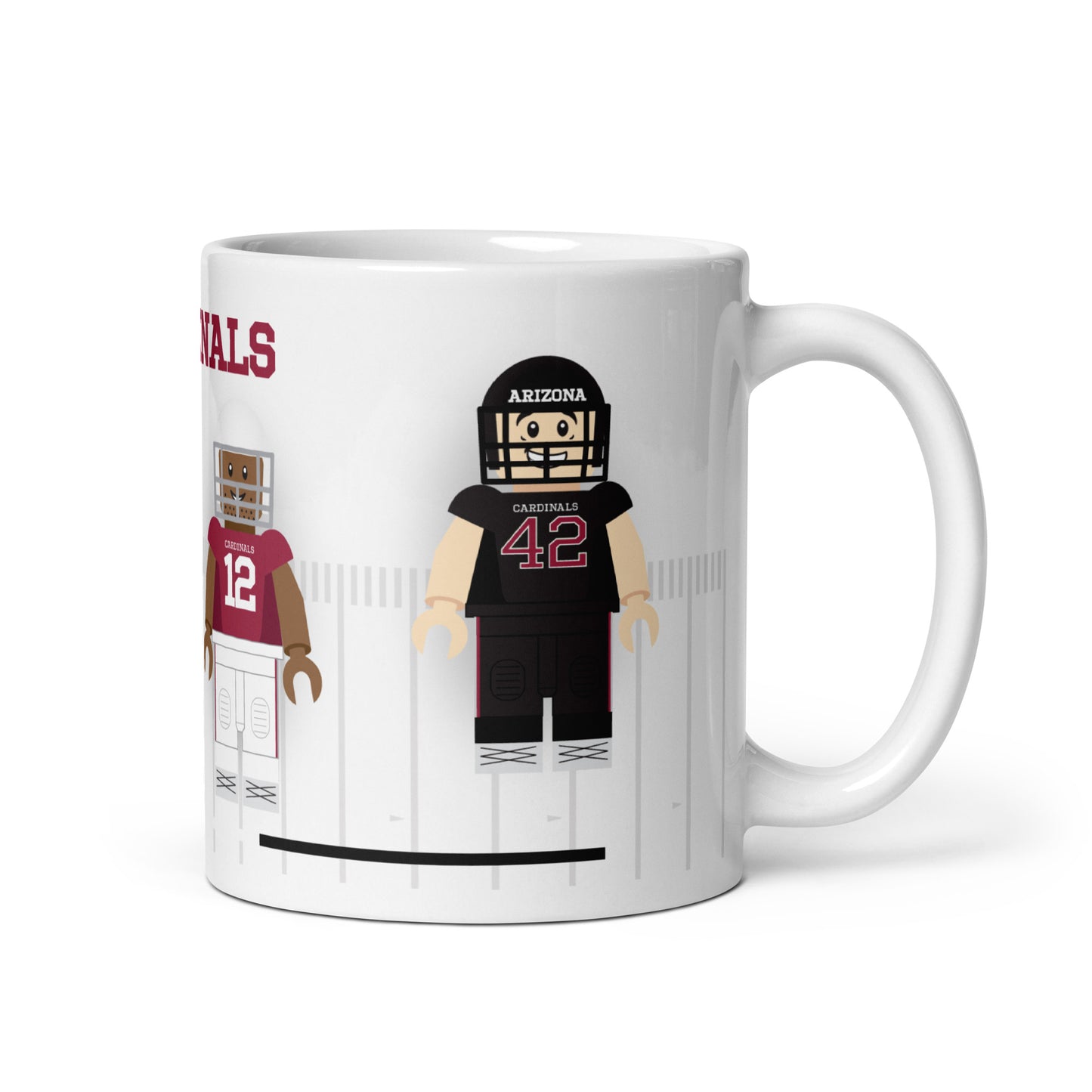 Arizona Cardinals Lego Team Mug