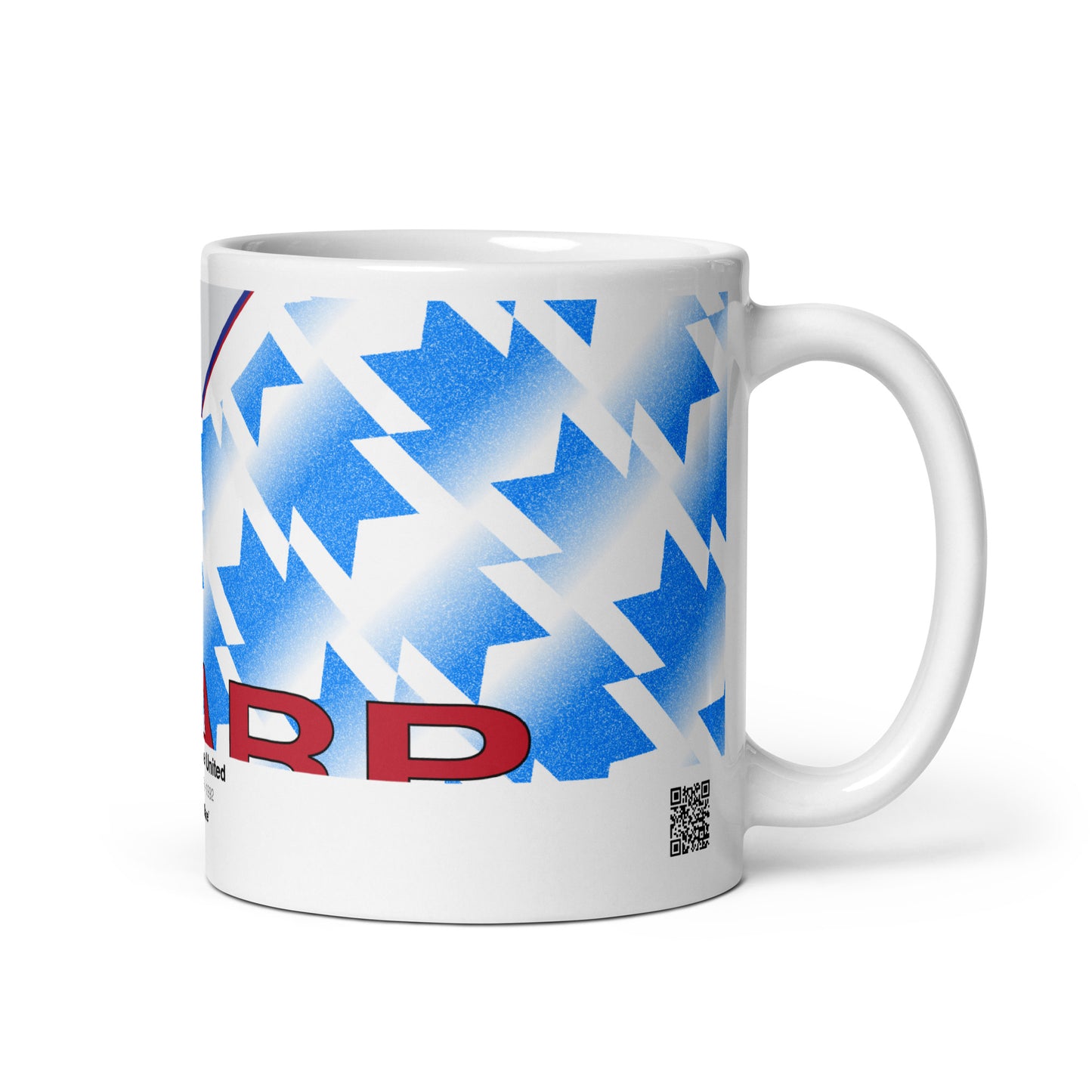 Manchester United Supporters Mug - Snowflake Away Kit