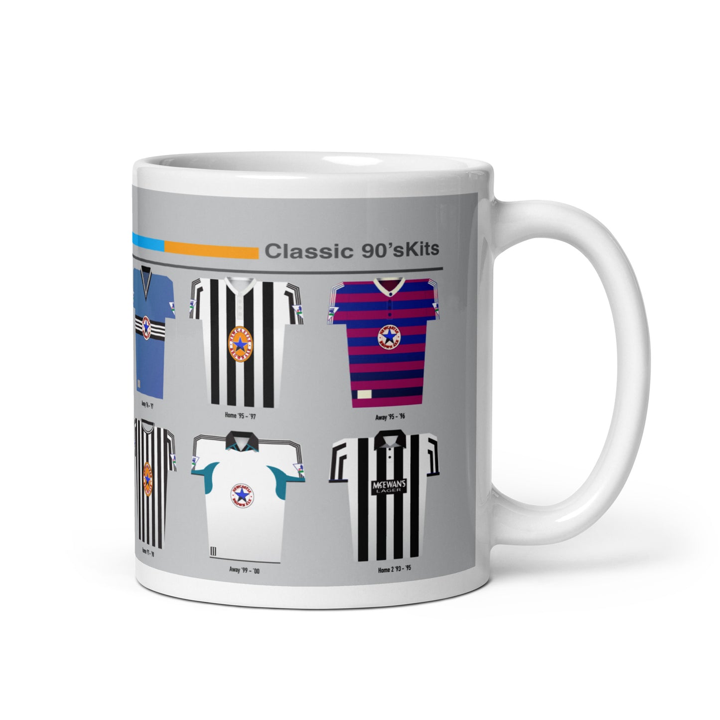 Newcastle Classic 90's Kits Mug