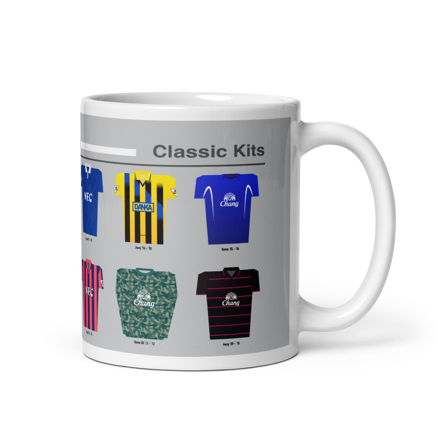 Everton Classic Kits Mug