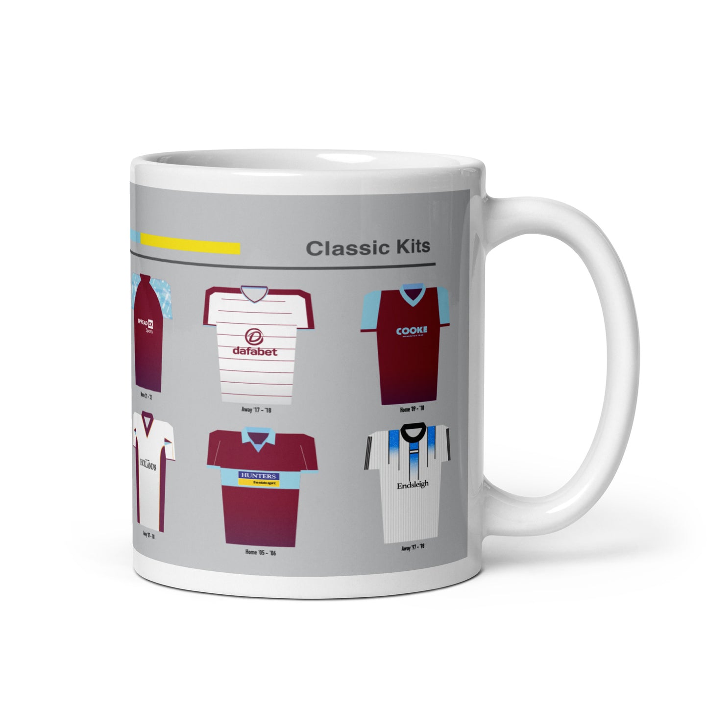 Burnley Classic Kits Mug