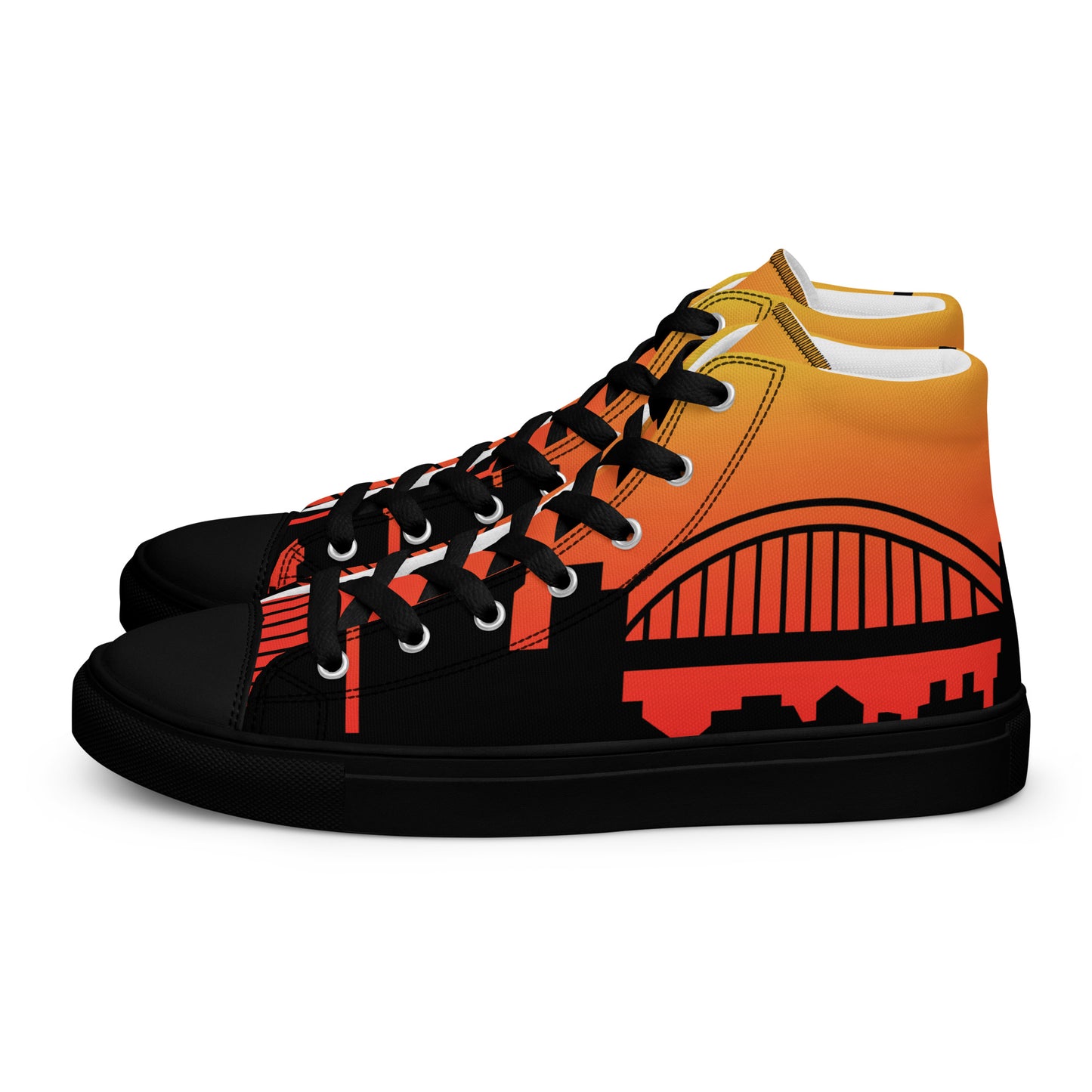 Women’s high top canvas shoes - Newcastle United 'Sunrise'