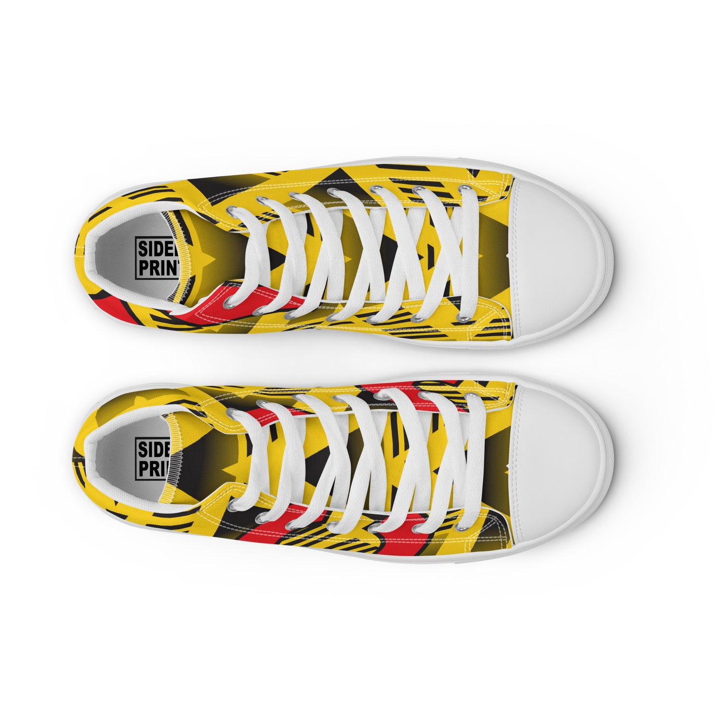 Women’s high top canvas shoes - Arsenal 'Bruised Banana'