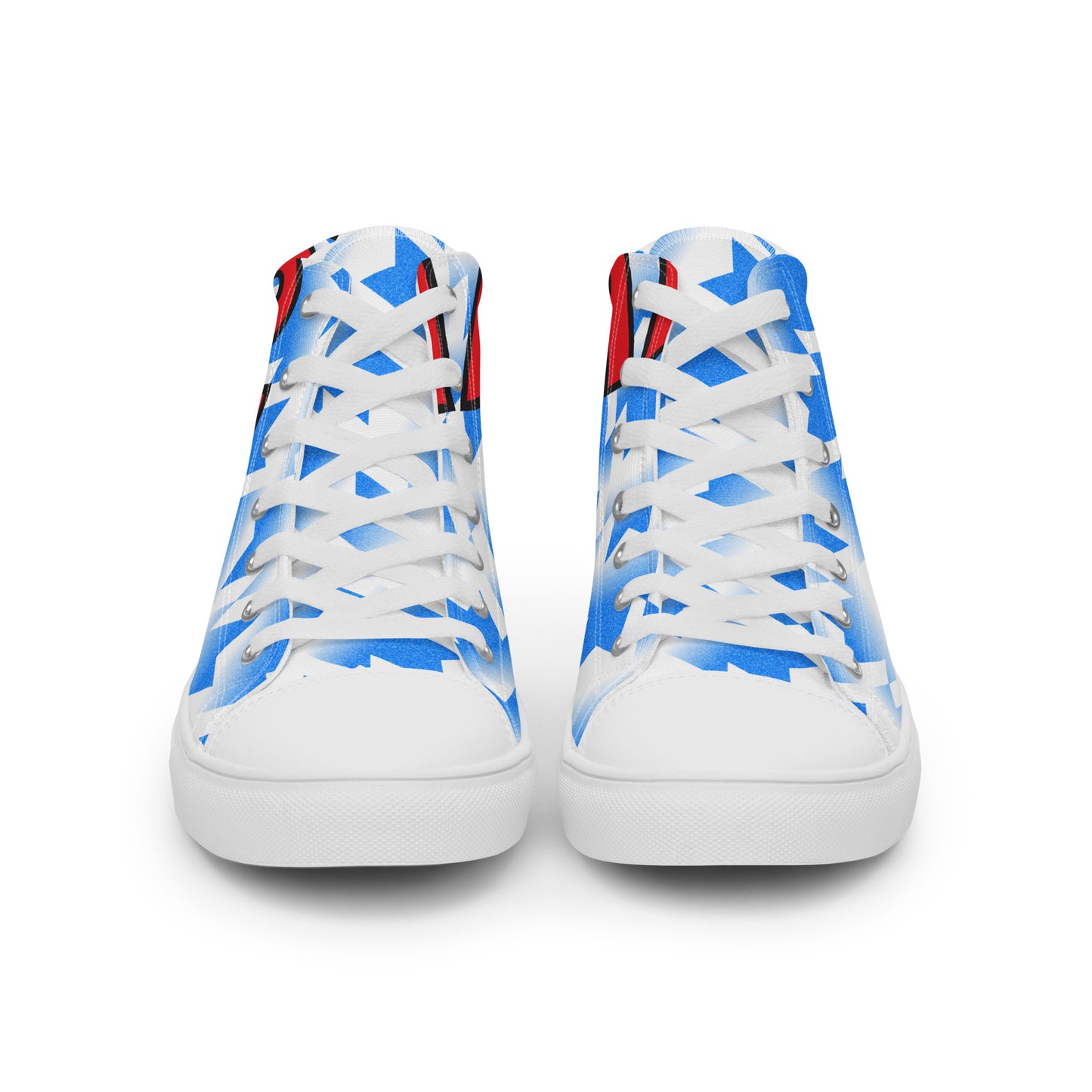 Women’s high top canvas shoes - Man United Snowflake