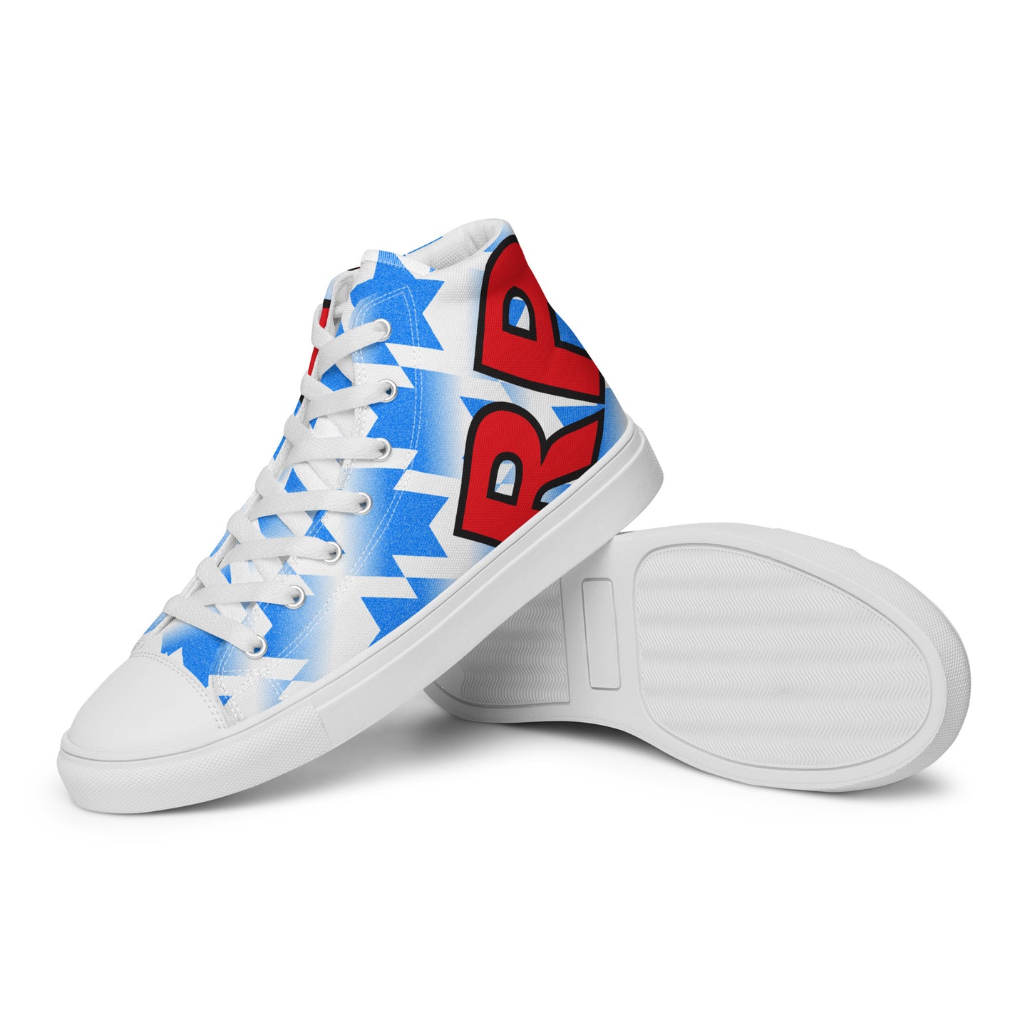 Men’s high top canvas shoes - Man United Snowlflake