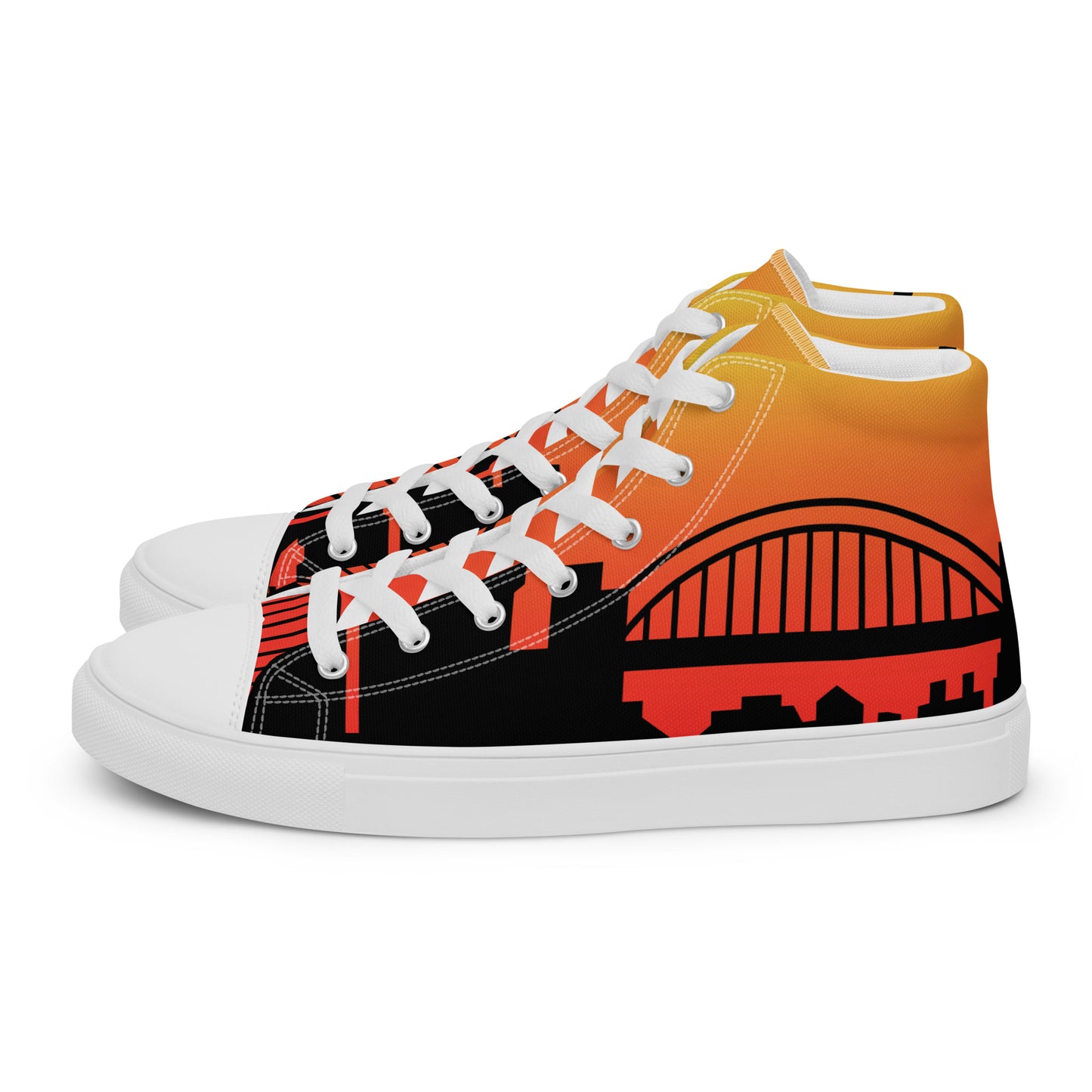 Women’s high top canvas shoes - Newcastle United 'Sunrise'