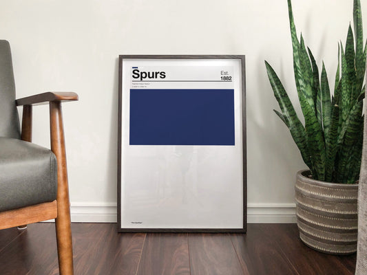 Tottenham Hotspur - Team Colours - Art Print - Football Gift