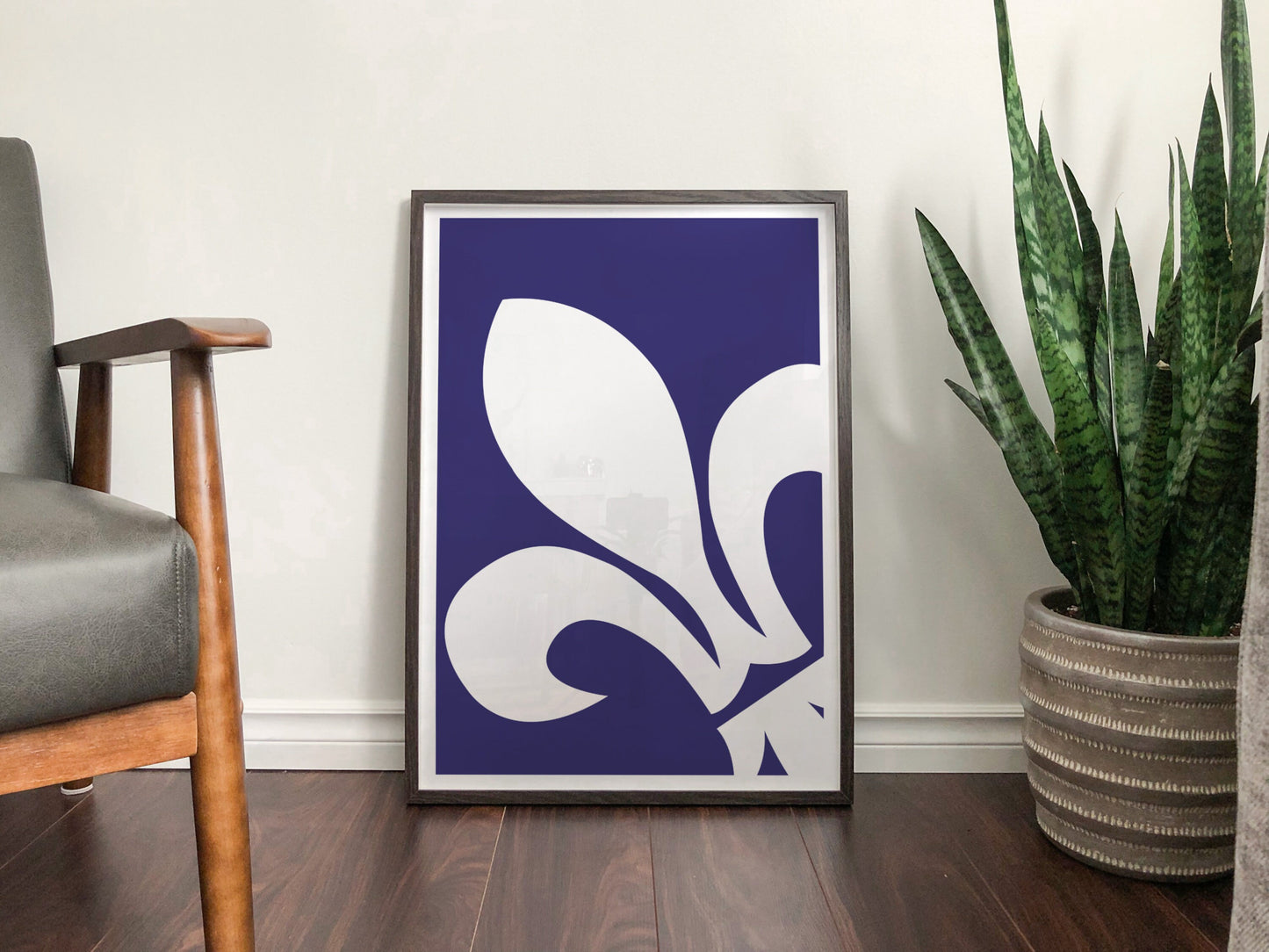 Wakefield Trinity  - Fleur De Lis - Rugby League - Wall Art