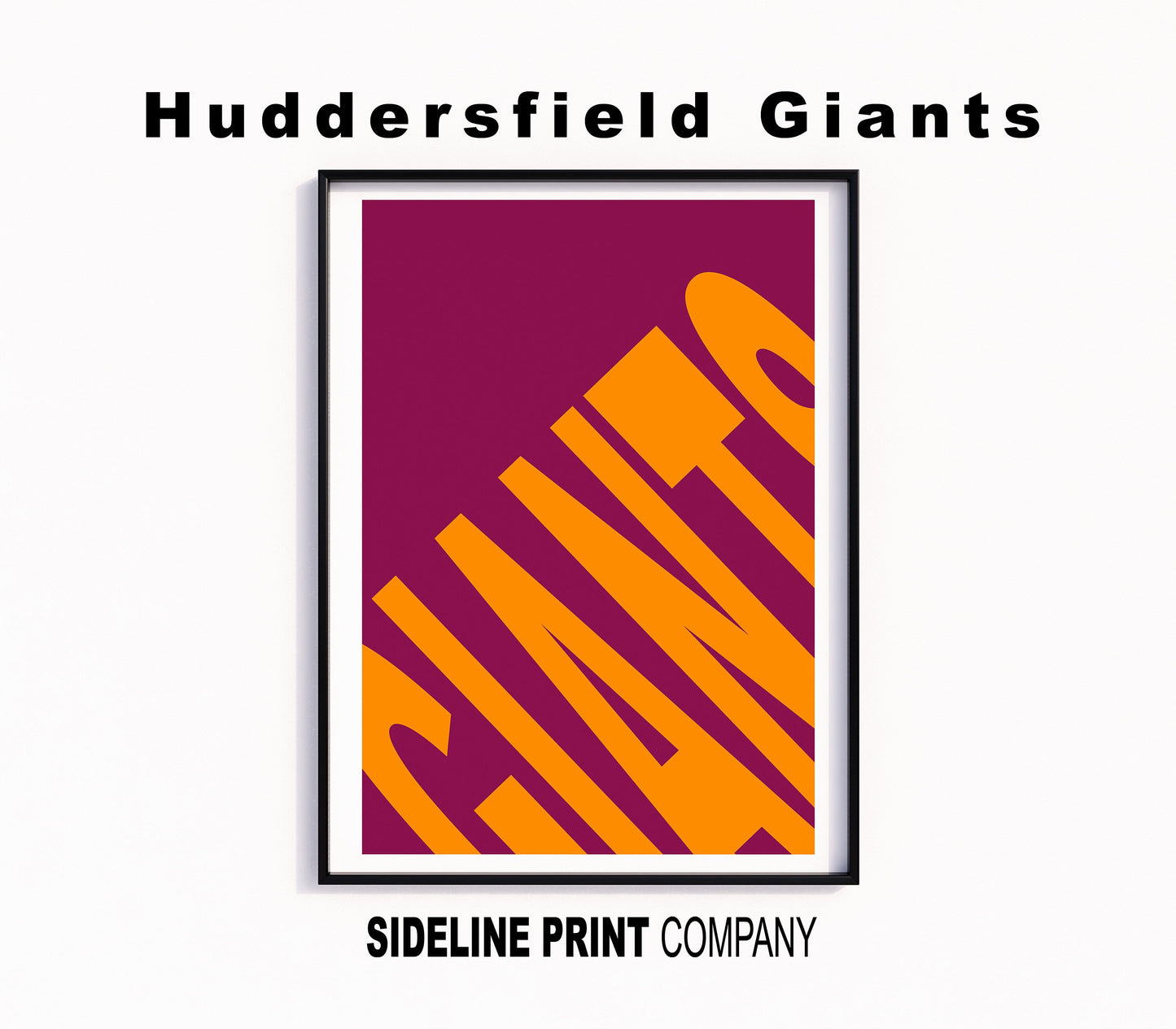 Huddersfield Giants - Rugby League - Wall Art