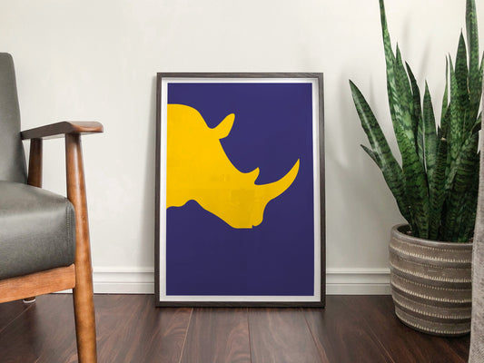 Leeds 'Rhinos' - Rugby League - Wall Art