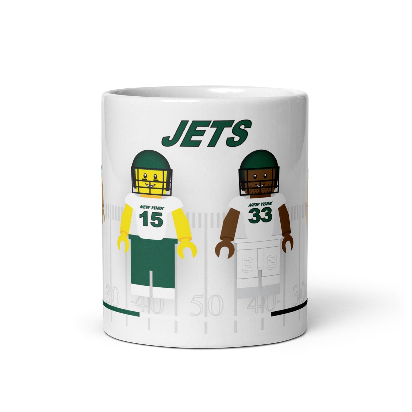 New York Jets Block Men Team Mug