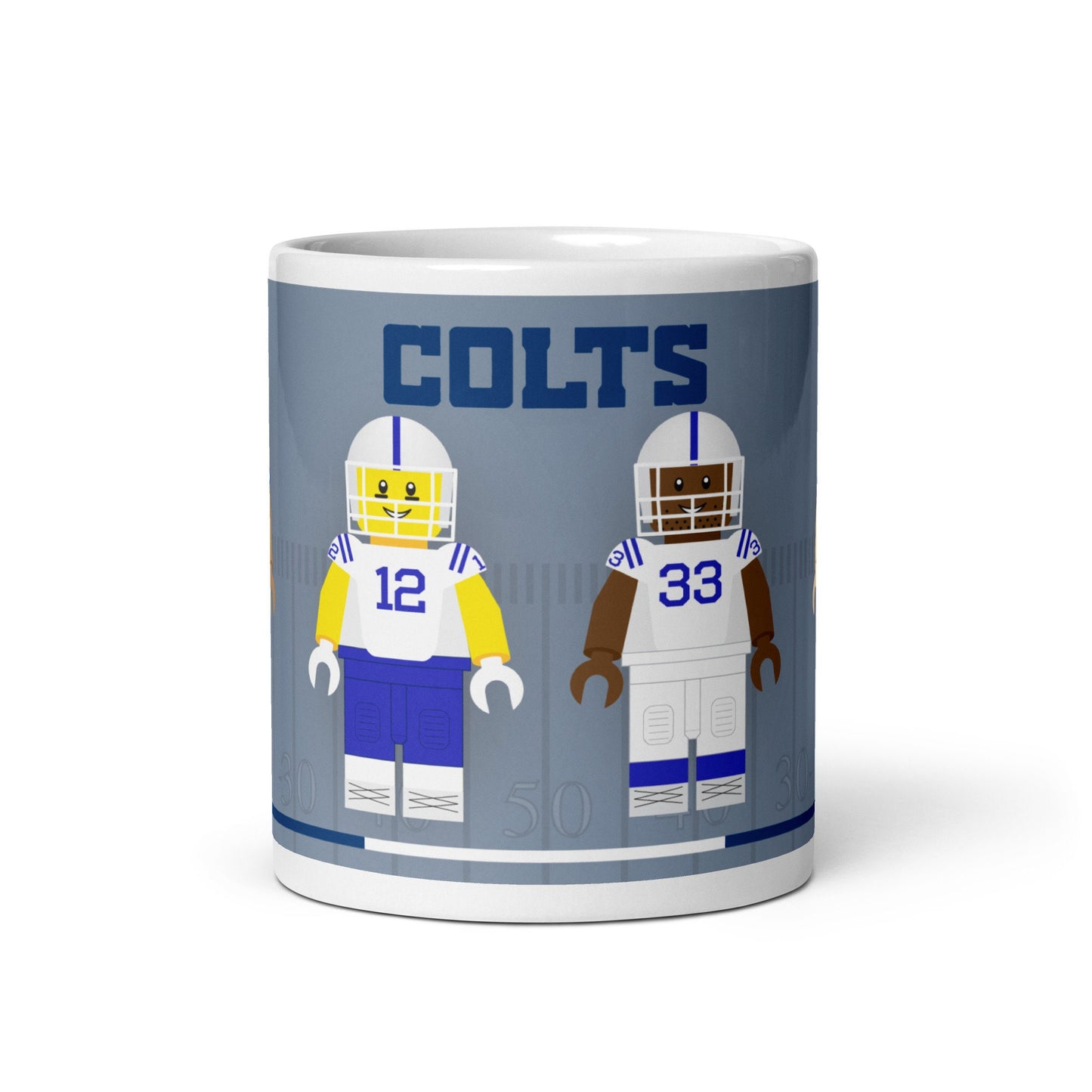 Indianapolis Colts Block Men Team Mug