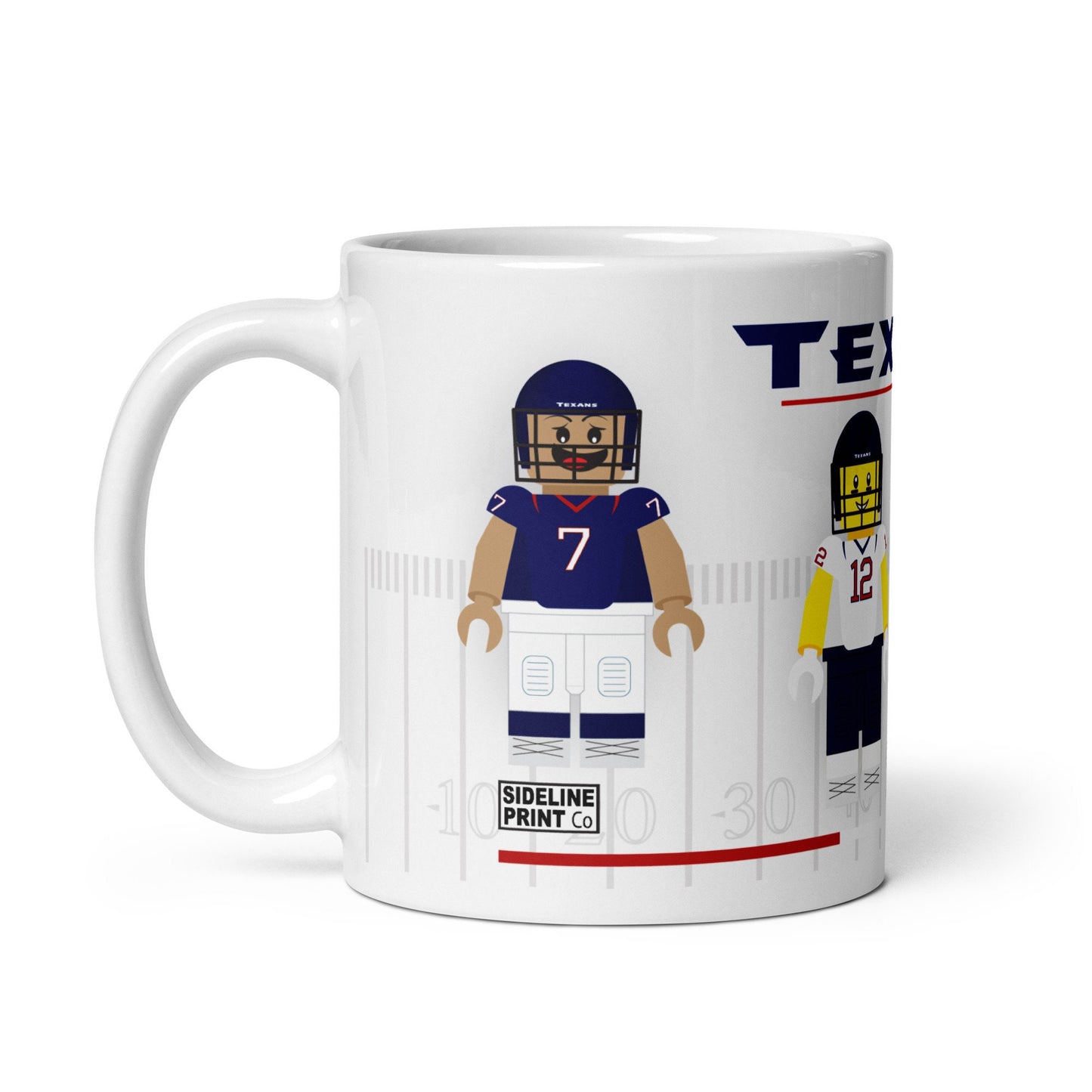 Houston Texans Block Men Team Mug