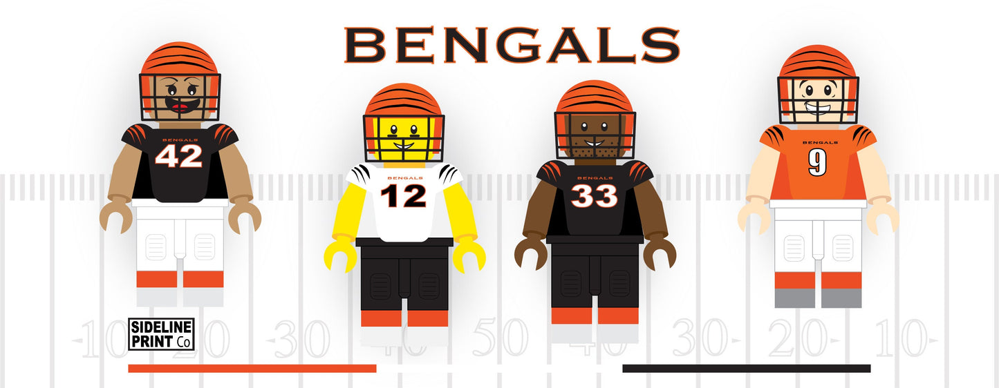 Cincinnati Bengals Block Men Team Mug