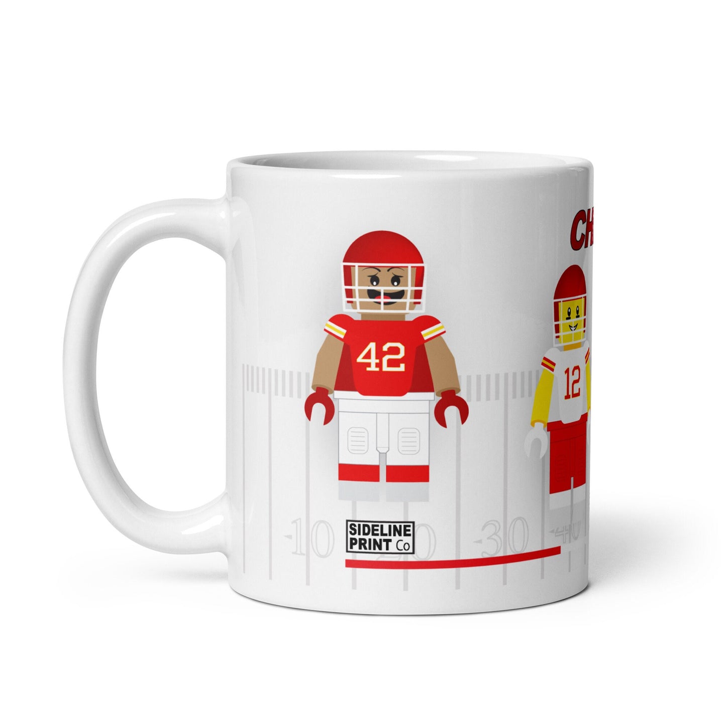 Kansas City Chiefs Block Men Team Mug