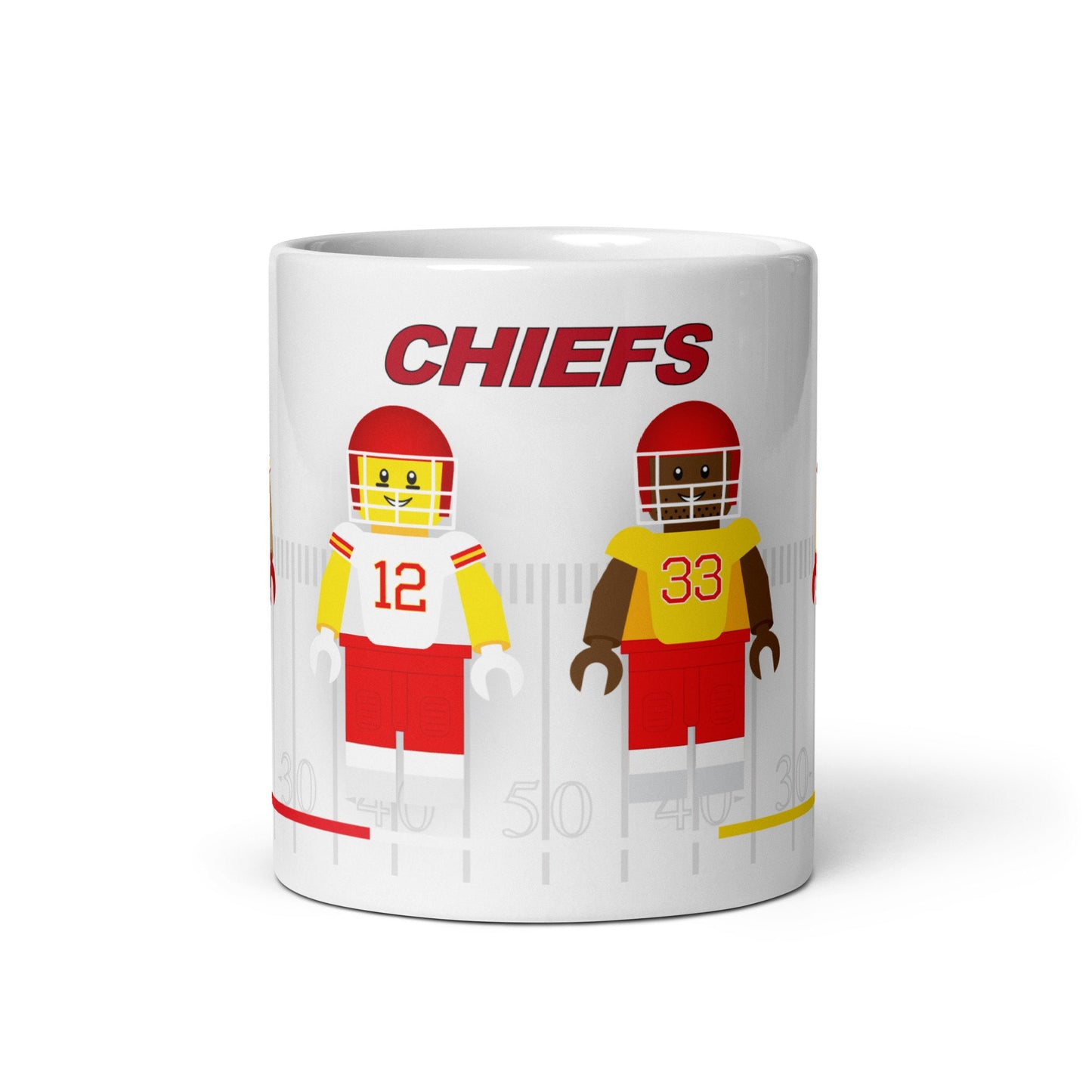 Kansas City Chiefs Block Men Team Mug