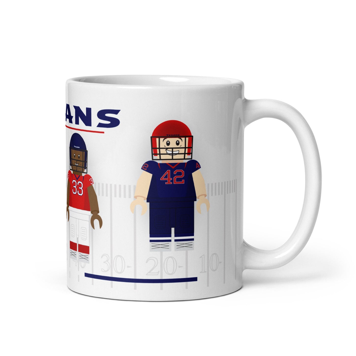 Houston Texans Block Men Team Mug