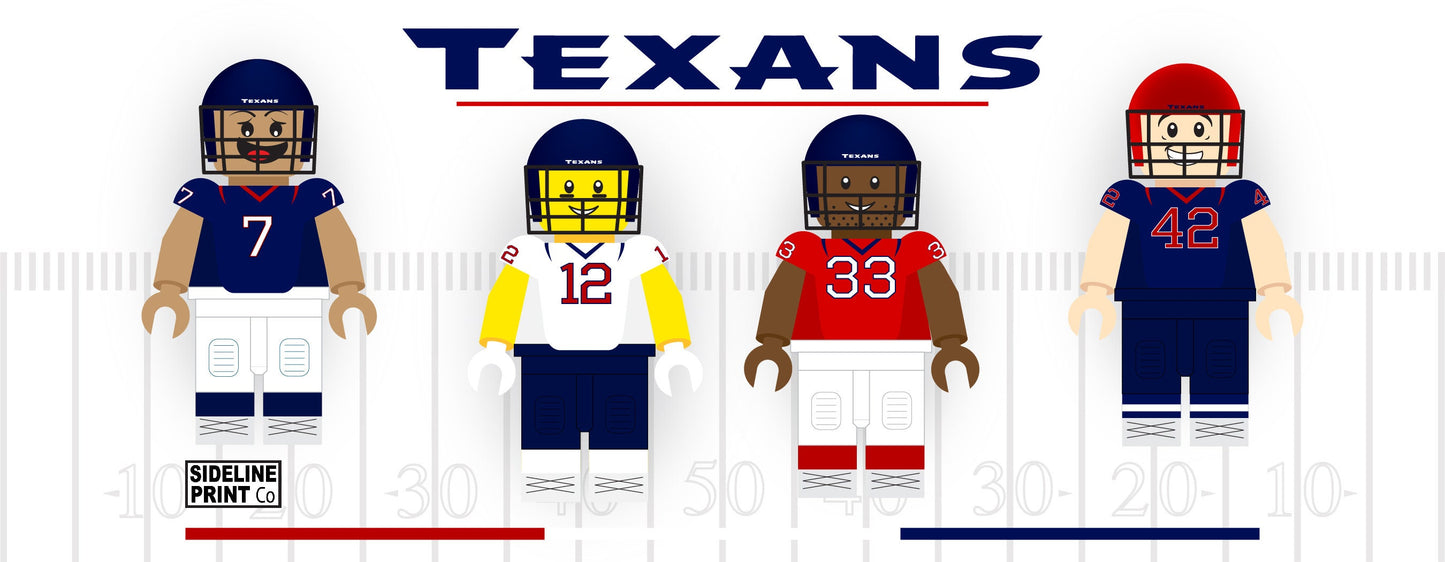 Houston Texans Block Men Team Mug